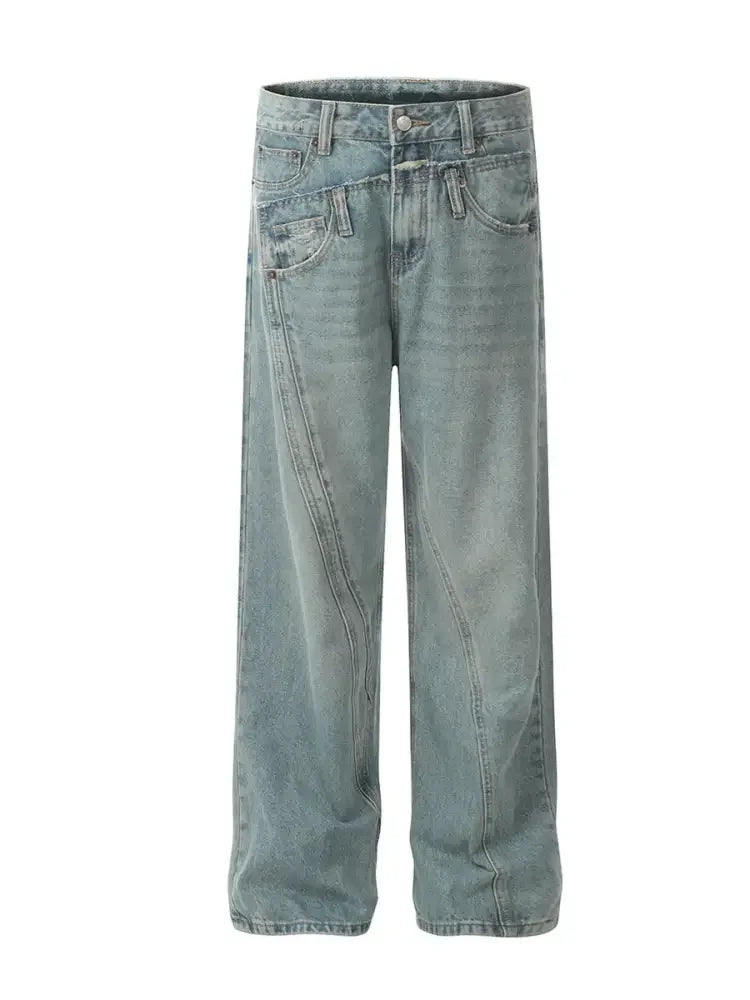 Men's Wide Leg Jeans