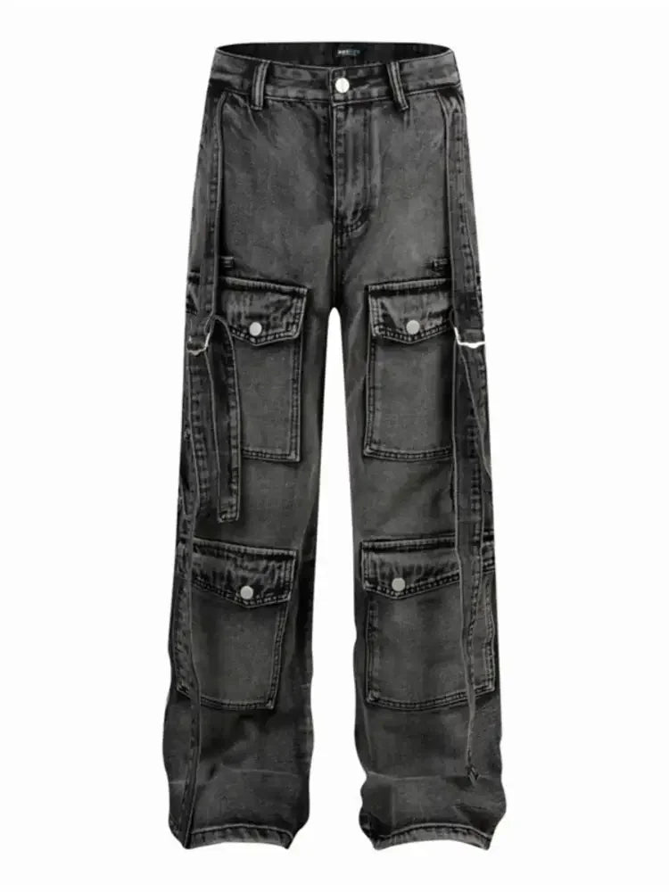 Men's Wide Leg Wide Leg Jeans