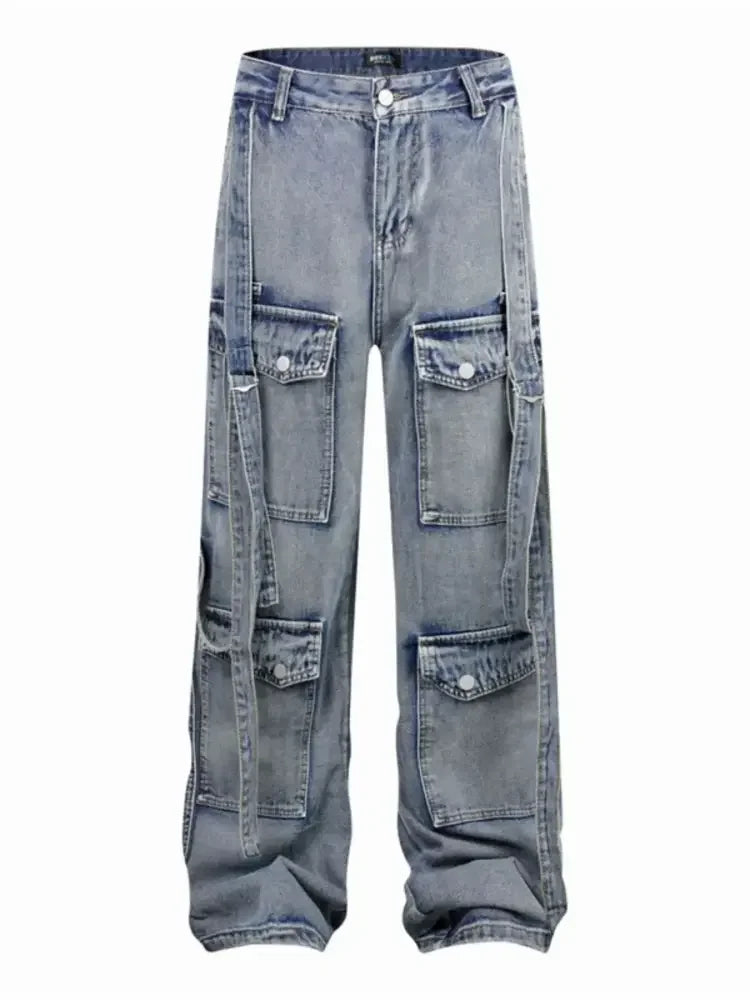 Men's Wide Leg Wide Leg Jeans