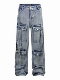 Men's Wide Leg Wide Leg Jeans