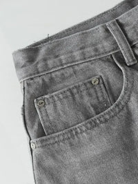 Men's Wide Leg Jeans with Pockets