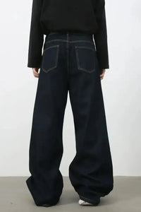 Men's Wide Leg Jeans with Pockets - Update AvenueTrendsi100400265052702100400265052702Men's Wide Leg Jeans with PocketsDark