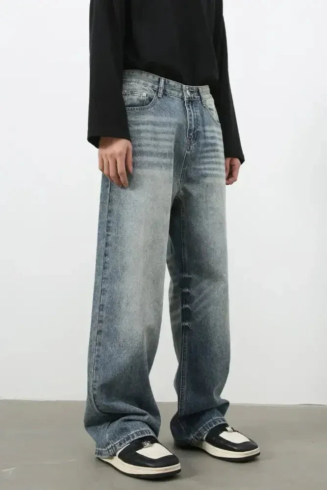Men's Wide Leg Jeans with Pockets - Update AvenueTrendsi100400275621555100400275621555Men's Wide Leg Jeans with PocketsMedium