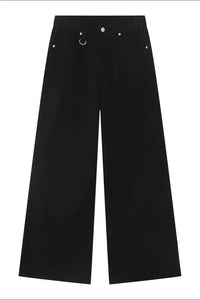 Men's Wide Leg Jeans with Pockets - Update AvenueTrendsi100400476731833100400476731833Men's Wide Leg Jeans with PocketsDark