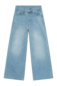 Men's Wide Leg Jeans with Pockets - Update AvenueTrendsi100400476732343100400476732343Men's Wide Leg Jeans with PocketsLight
