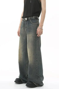 Men's Wide Leg Jeans with Pockets - Update AvenueTrendsi100400476732653100400476732653Men's Wide Leg Jeans with PocketsMedium