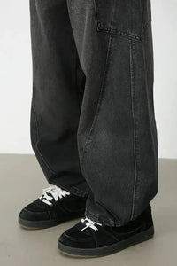 Men's Wide Leg Jeans with Pockets - Update AvenueTrendsi100400801763613100400801763613Men's Wide Leg Jeans with PocketsBlack