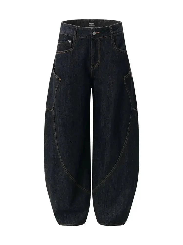 Men's Wide Leg Jeans with Pockets - Update AvenueTrendsi100400974618439100400974618439Men's Wide Leg Jeans with PocketsBlack