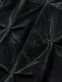 Men's Wide Leg Jeans with Ruched Detail