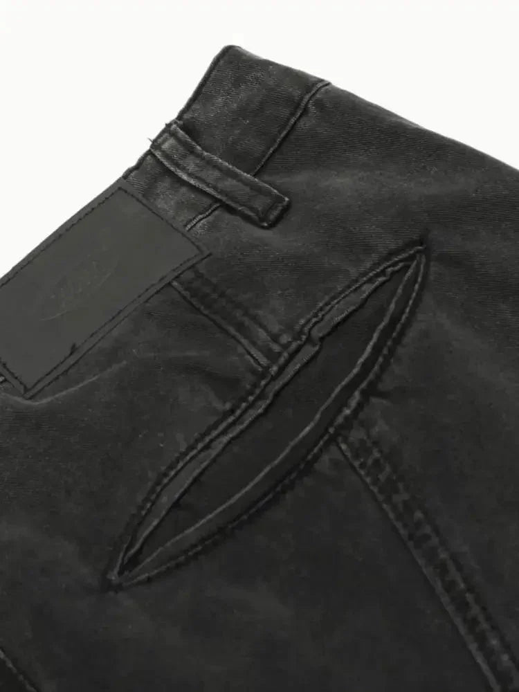 Men's Wide Leg Jeans - Update AvenueTrendsi100400142537156100400142537156Men's Wide Leg JeansBlack
