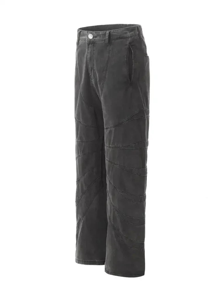 Men's Wide Leg Jeans - Update AvenueTrendsi100400142537156100400142537156Men's Wide Leg JeansBlack