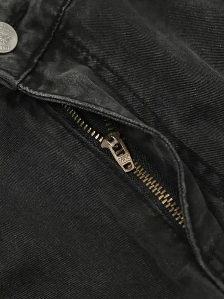 Men's Wide Leg Jeans - Update AvenueTrendsi100400142537156100400142537156Men's Wide Leg JeansBlack
