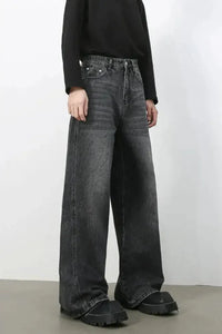 Men's Wide Leg Jeans - Update AvenueTrendsi100400202877099100400202877099Men's Wide Leg JeansDark