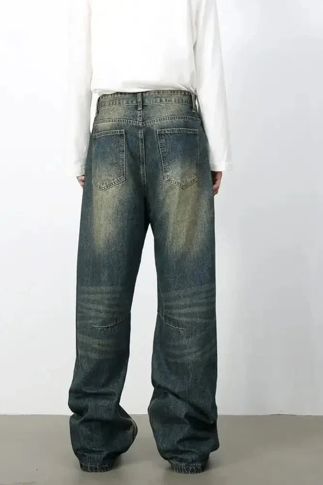 Men's Wide Leg Jeans - Update AvenueTrendsi100400330950086100400330950086Men's Wide Leg JeansMedium