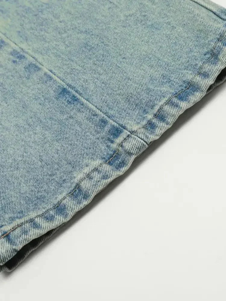 Men's Wide Leg Jeans - Update AvenueTrendsi100400390047711100400390047711Men's Wide Leg JeansWashed Blue