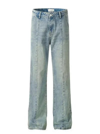 Men's Wide Leg Jeans - Update AvenueTrendsi100400390047711100400390047711Men's Wide Leg JeansWashed Blue