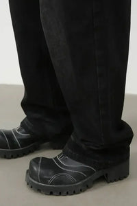 Men's Wide Leg Jeans - Update AvenueTrendsi100400400604116100400400604116Men's Wide Leg JeansBlack