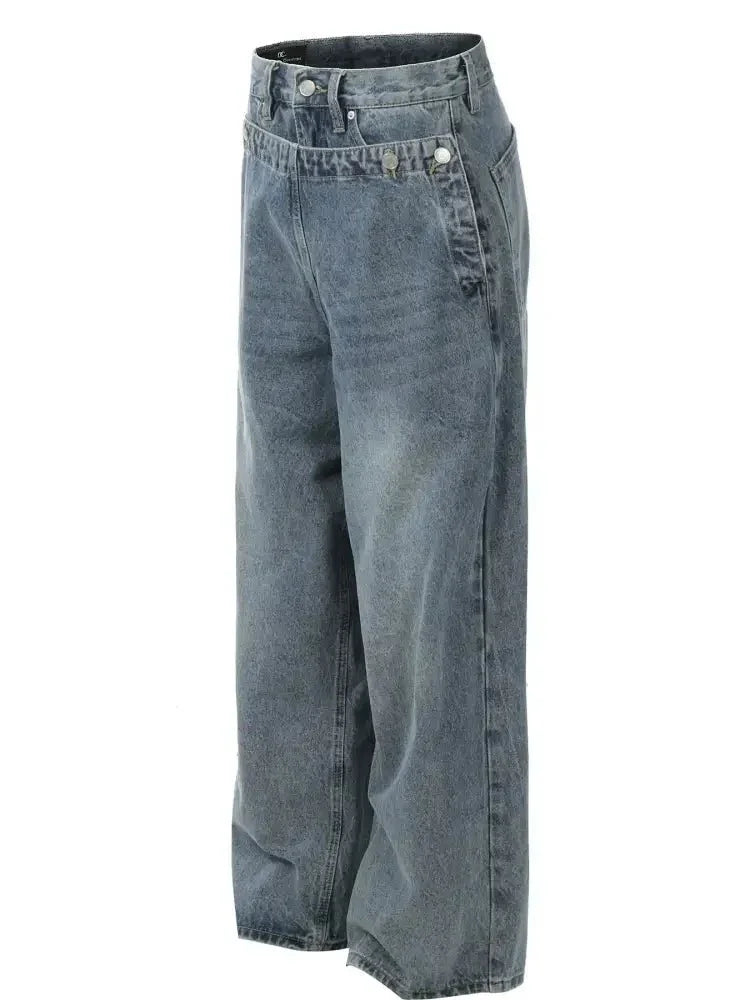 Men's Wide Leg Jeans - Update AvenueTrendsi100400429139480100400429139480Men's Wide Leg JeansBlue
