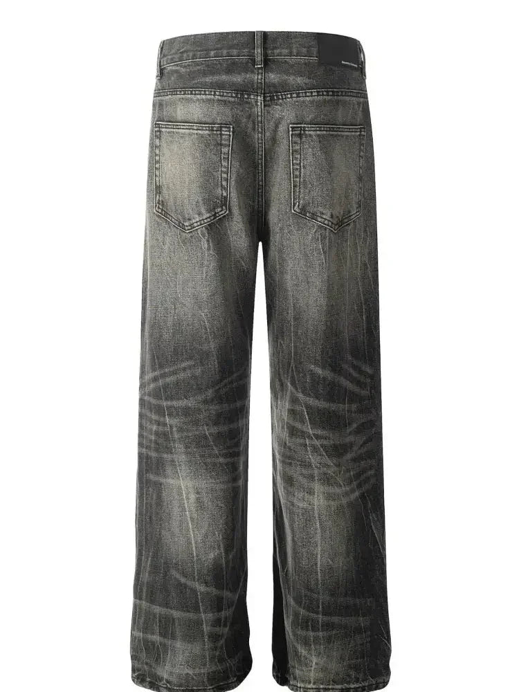 Men's Wide Leg Jeans - Update AvenueTrendsi100400487979553100400487979553Men's Wide Leg JeansBlack