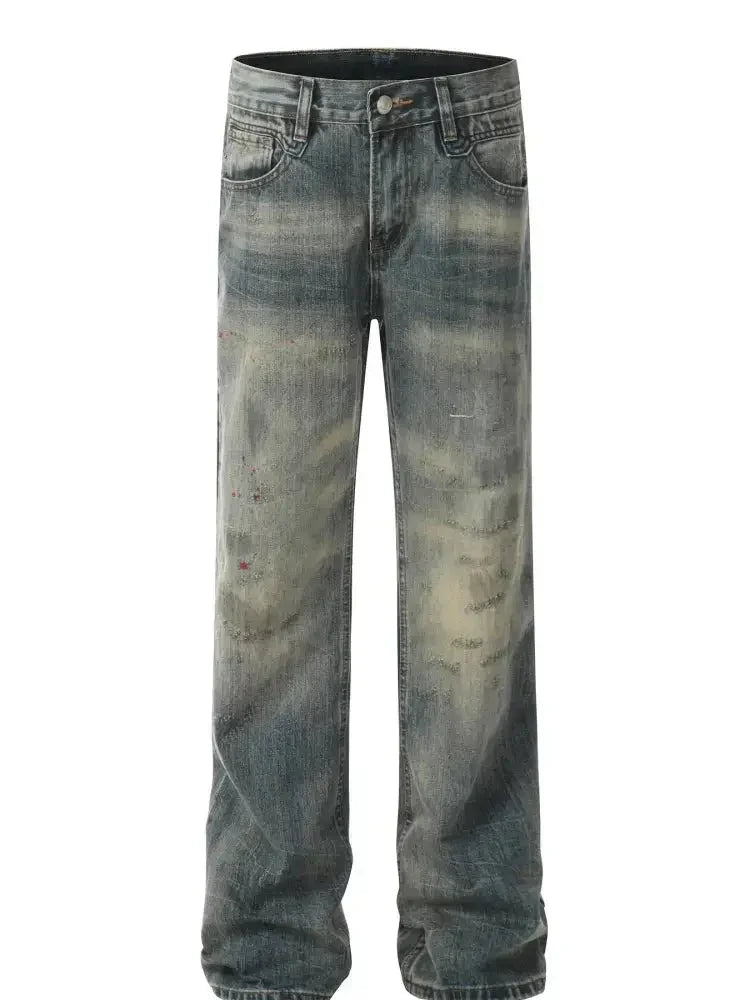 Men's Wide Leg Jeans - Update AvenueTrendsi100400493320578100400493320578Men's Wide Leg JeansBlue