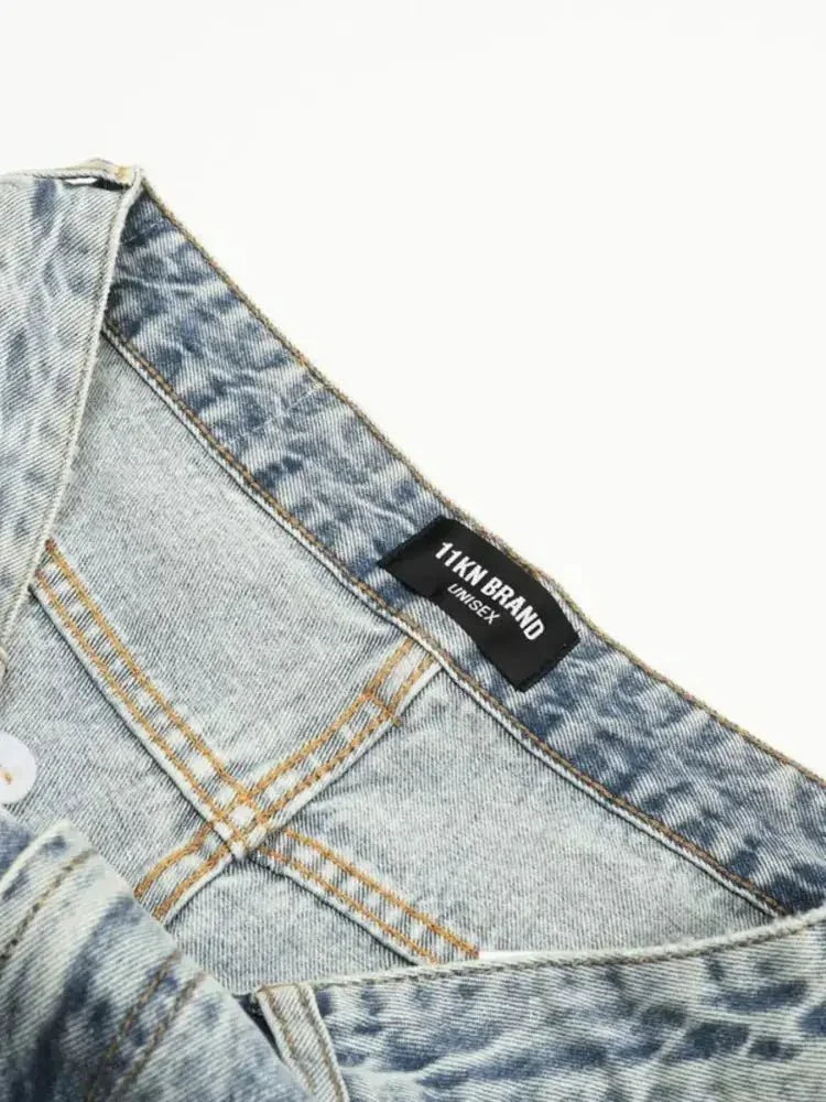 Men's Wide Leg Jeans - Update AvenueTrendsi100400541877233100400541877233Men's Wide Leg JeansVintage Blue