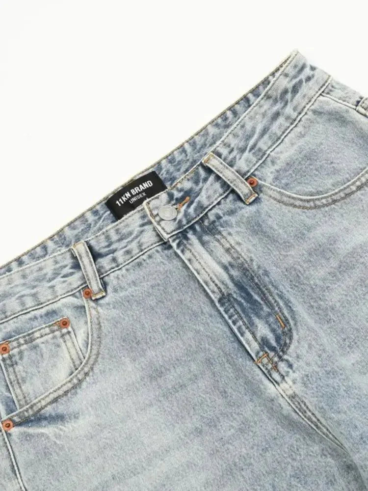 Men's Wide Leg Jeans - Update AvenueTrendsi100400541877233100400541877233Men's Wide Leg JeansVintage Blue