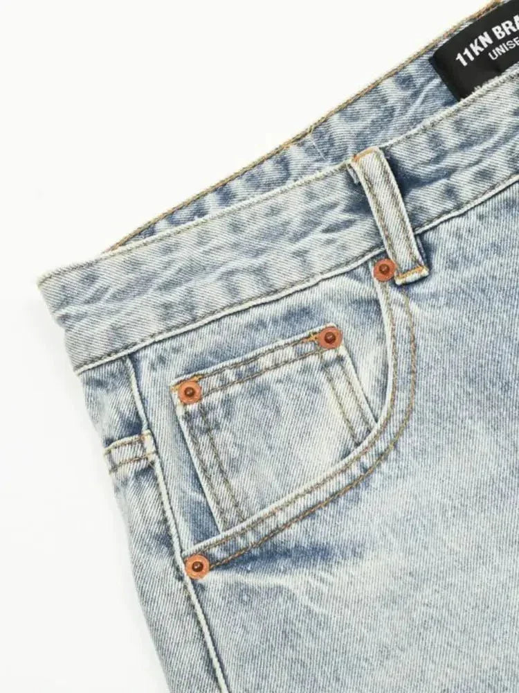 Men's Wide Leg Jeans - Update AvenueTrendsi100400541877233100400541877233Men's Wide Leg JeansVintage Blue