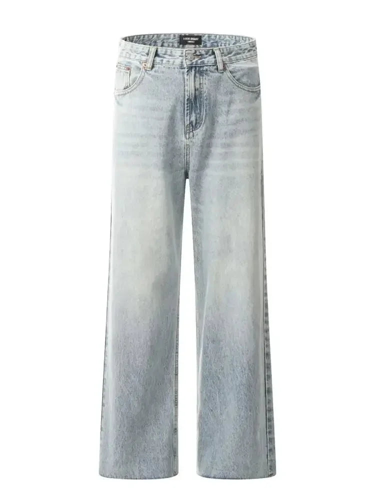 Men's Wide Leg Jeans - Update AvenueTrendsi100400541877233100400541877233Men's Wide Leg JeansVintage Blue