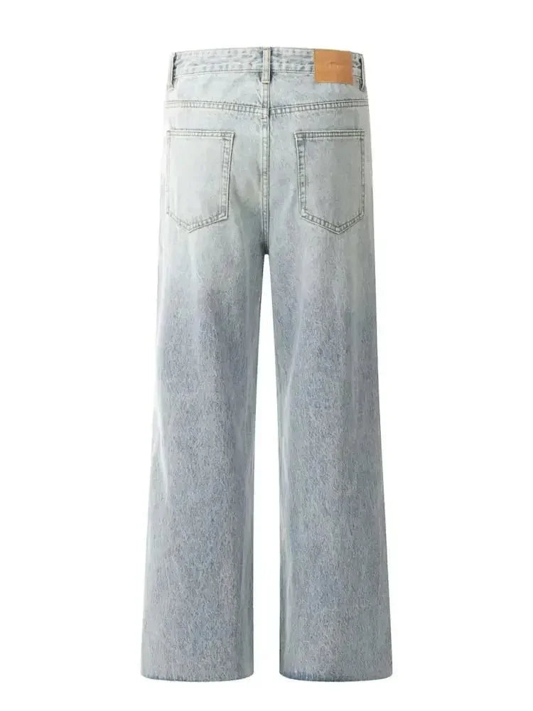 Men's Wide Leg Jeans - Update AvenueTrendsi100400541877233100400541877233Men's Wide Leg JeansVintage Blue