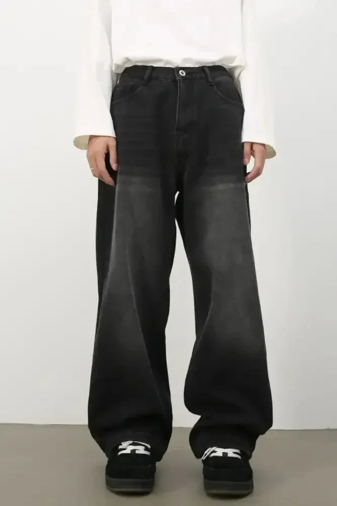 Men's Wide Leg Jeans - Update AvenueTrendsi100400627179132100400627179132Men's Wide Leg JeansDark