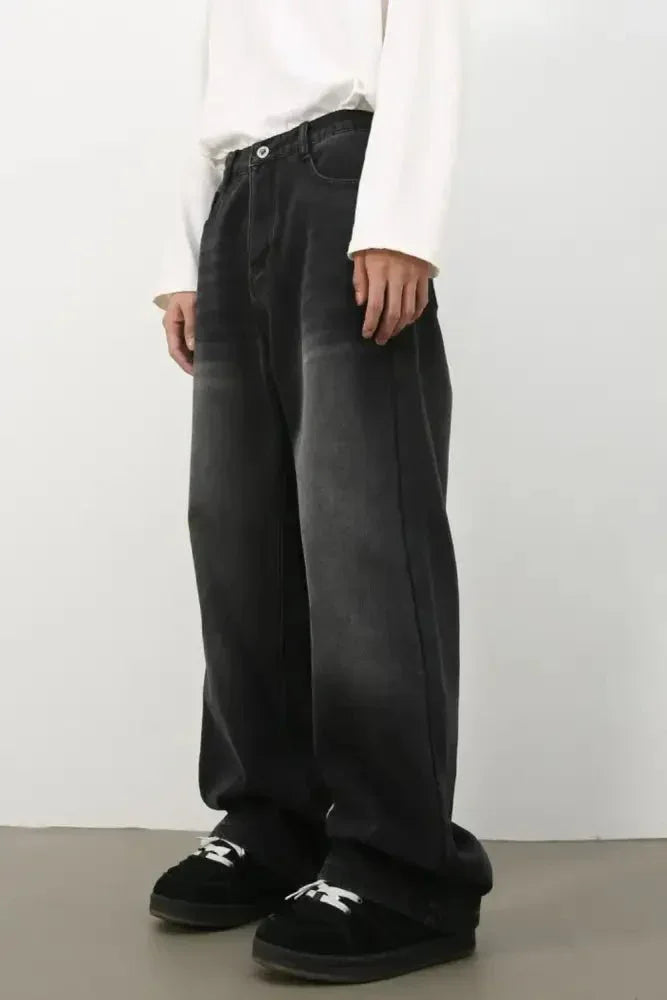 Men's Wide Leg Jeans - Update AvenueTrendsi100400627179132100400627179132Men's Wide Leg JeansDark
