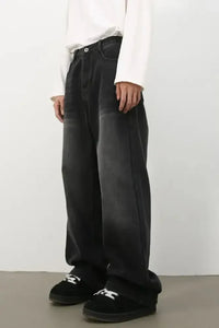 Men's Wide Leg Jeans - Update AvenueTrendsi100400627179132100400627179132Men's Wide Leg JeansDark