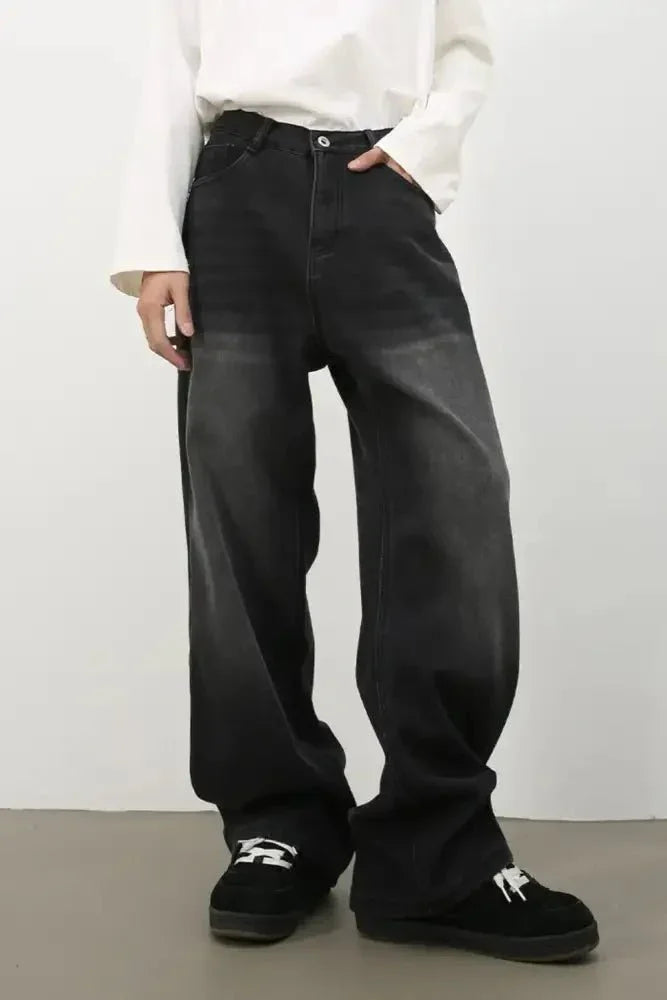 Men's Wide Leg Jeans - Update AvenueTrendsi100400627179132100400627179132Men's Wide Leg JeansDark