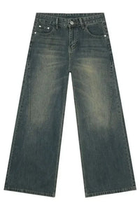 Men's Wide Leg Jeans - Update AvenueTrendsi100400744655015100400744655015Men's Wide Leg JeansDark