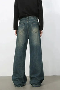 Men's Wide Leg Jeans - Update AvenueTrendsi100400744655015100400744655015Men's Wide Leg JeansDark