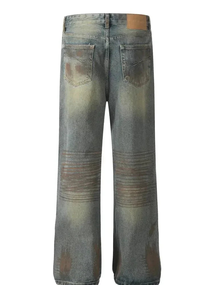 Men's Wide Leg Jeans - Update AvenueTrendsi100400791415247100400791415247Men's Wide Leg JeansBlue