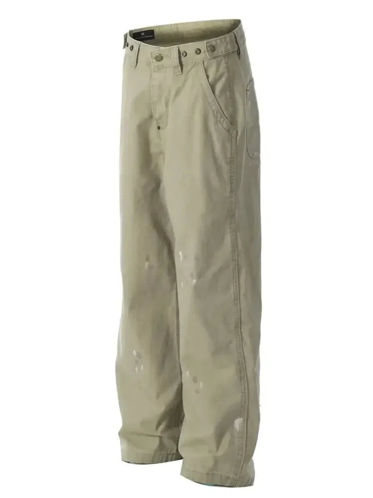 Men's Wide Leg Jeans - Update AvenueTrendsi100400861898955100400861898955Men's Wide Leg JeansKhaki