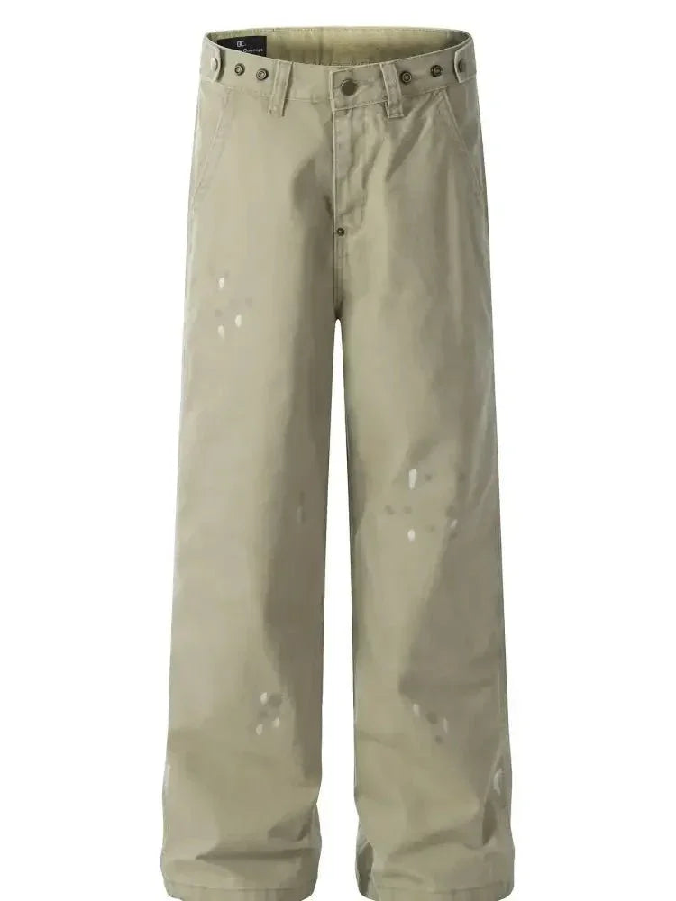 Men's Wide Leg Jeans - Update AvenueTrendsi100400861898955100400861898955Men's Wide Leg JeansKhaki