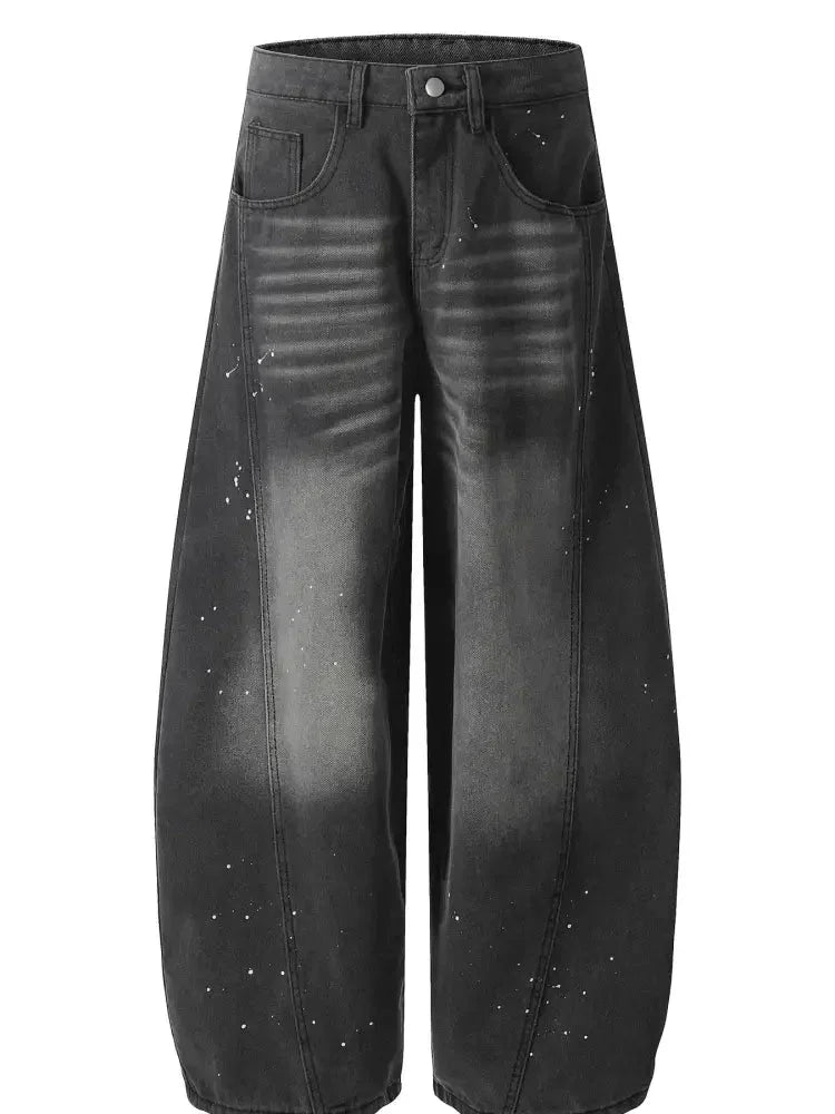 Men's Wide Leg Jeans - Update AvenueTrendsi100400892793161100400892793161Men's Wide Leg JeansBlack