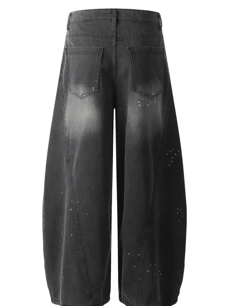 Men's Wide Leg Jeans - Update AvenueTrendsi100400892793161100400892793161Men's Wide Leg JeansBlack
