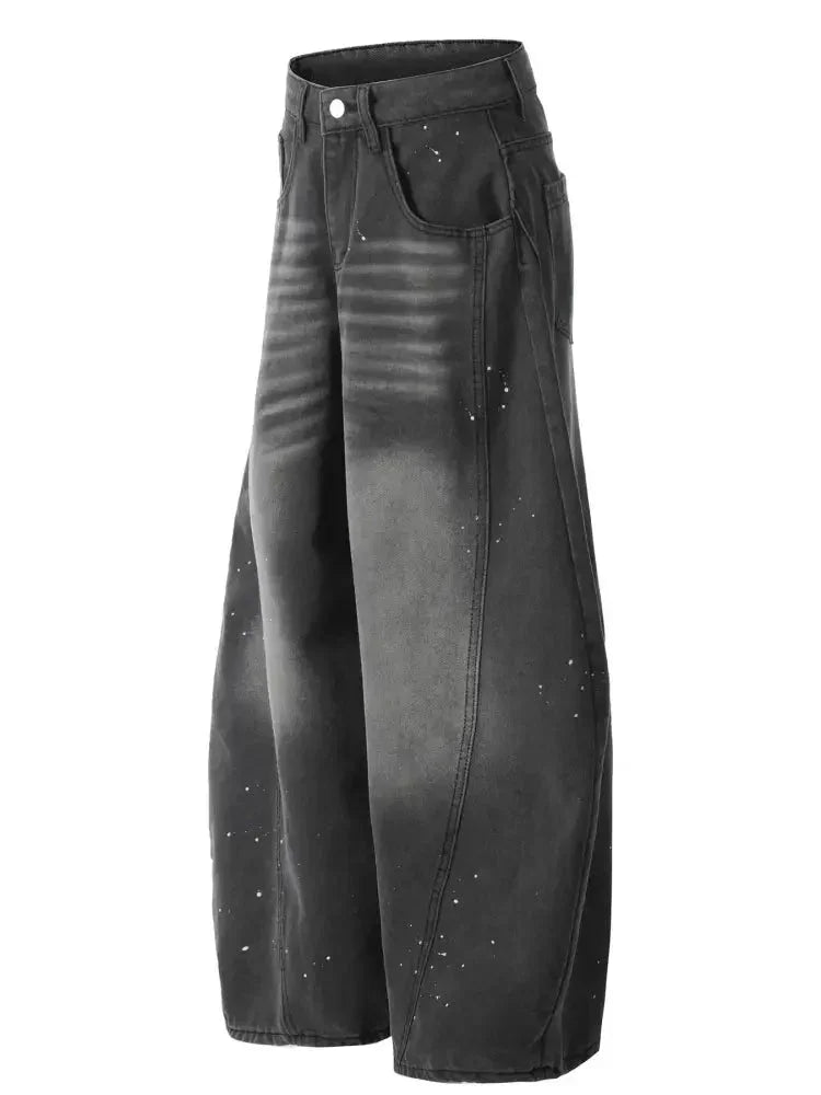Men's Wide Leg Jeans - Update AvenueTrendsi100400892793161100400892793161Men's Wide Leg JeansBlack