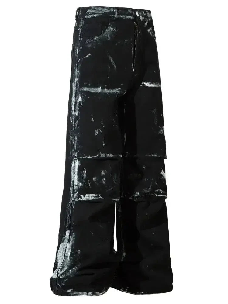 Men's Wide Leg Jeans - Update AvenueTrendsi100400920853144100400920853144Men's Wide Leg JeansBlack