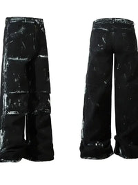 Men's Wide Leg Jeans - Update AvenueTrendsi100400920853144100400920853144Men's Wide Leg JeansBlack