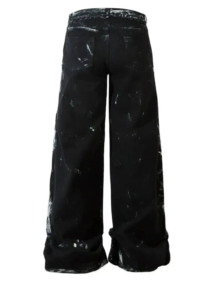 Men's Wide Leg Jeans - Update AvenueTrendsi100400920853144100400920853144Men's Wide Leg JeansBlack