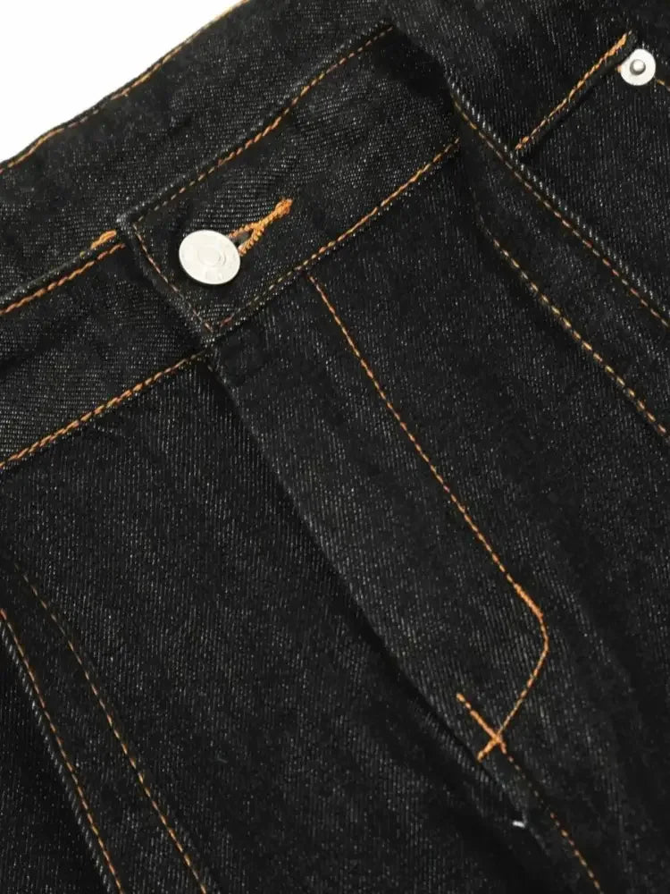 Men's Wide-Leg Oversized Baggy Jeans