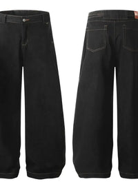 Men's Wide-Leg Oversized Baggy Jeans