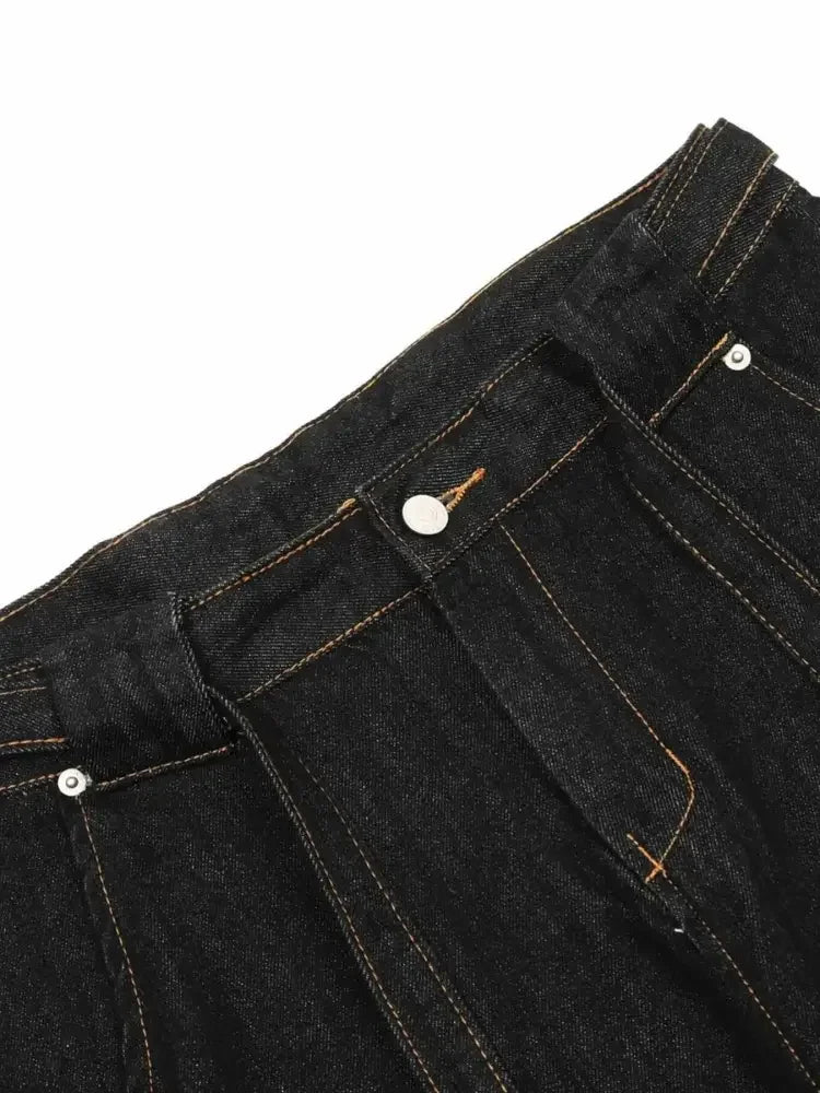 Men's Wide-Leg Oversized Baggy Jeans