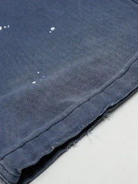 Men's Wide Leg Paint Splatter Jeans