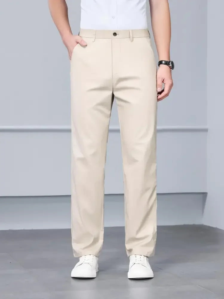 Men's Wide Leg Pants with Pockets