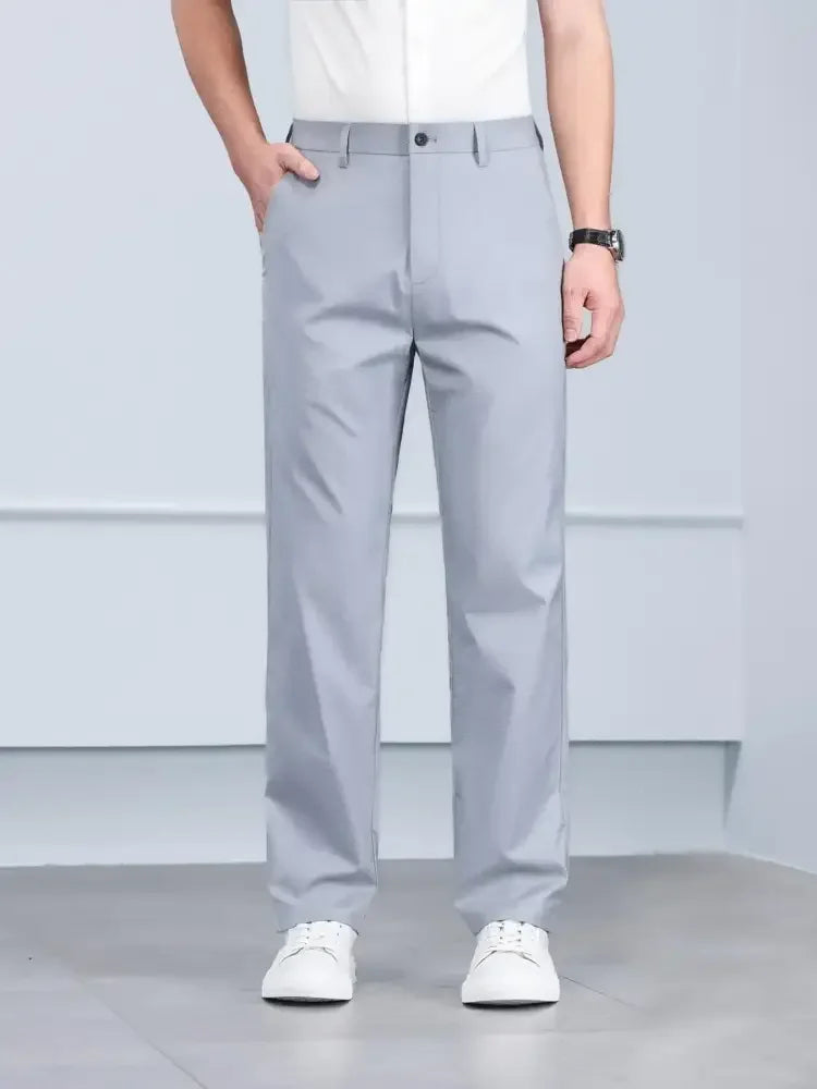 Men's Wide Leg Pants with Pockets